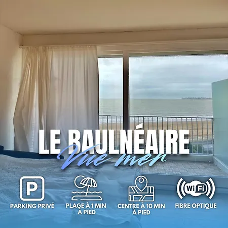 Le Baulneaire, Vue Mer, A Pied, Parking Prive Daire La Baule