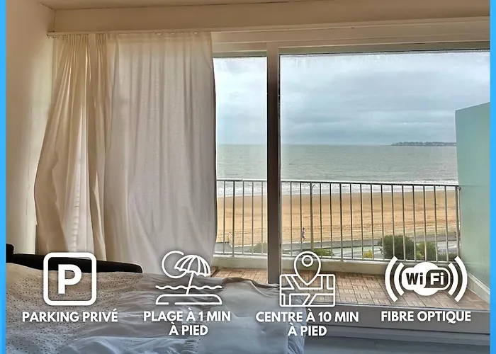 Le Baulneaire, Vue Mer, A Pied, Parking Prive * La Baule