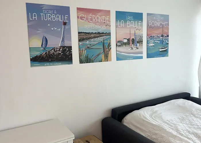 Appartement Le Baulnéaire, Vue Mer, à Pied, Parking Privé